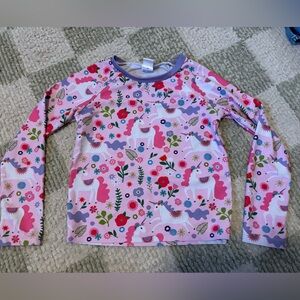 Millie Loves Lily Unicorn Swim Top Rash Guard